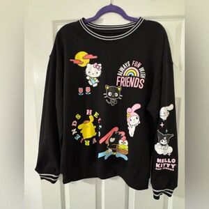 Sanrio Black and White Hybrid Apparel